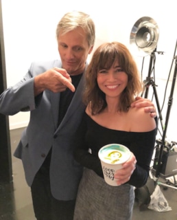 Линда Карделлини и Вигго Мортенсен