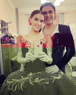 Иван Васильев с женой