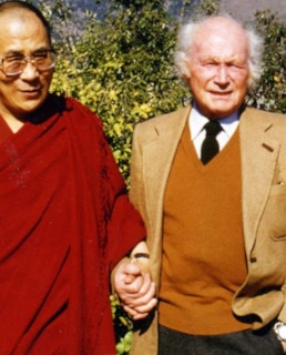 Далай-лама XIV и Генрих Харрер