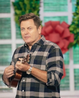 Ник Офферман без бороды