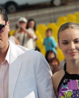 Ольга Арнтгольц и Вахтанг Беридзе