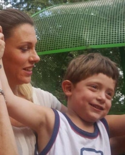 Екатерина Ифтоди с сыном