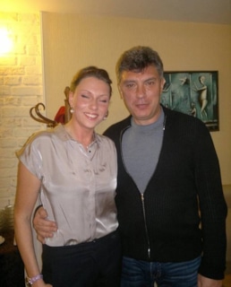 Екатерина Ифтоди и Борис Немцов