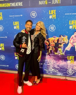 Марк Дакаскос с женой