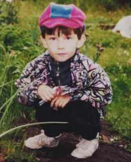 Кирилл Емельянов в детстве