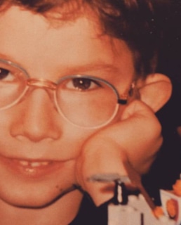 Кирилл Емельянов в детстве