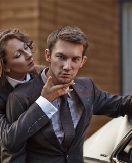 Кирилл Емельянов с женой