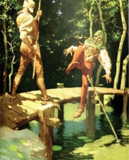 Робин Гуд и маленький Джон