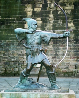 Памятник Робину Гуду