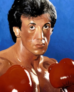 Рисунок Рокки Бальбоа