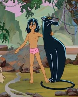 Маугли и Багира