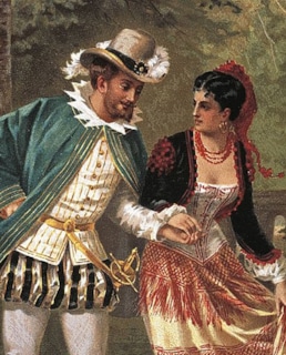 Дон Жуан соблазняет даму