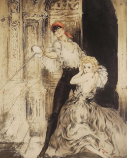 Дон Жуан соблазняет даму