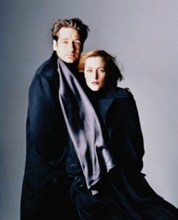 Фокс Малдер и Дана Скалли