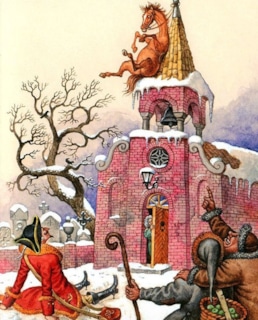 Лошадь барона Мюнхгаузена на церкви