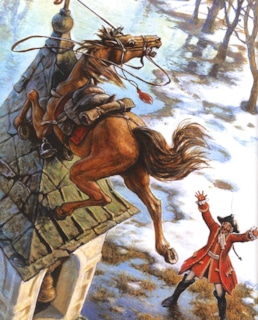 Лошадь барона Мюнхгаузена на церкви