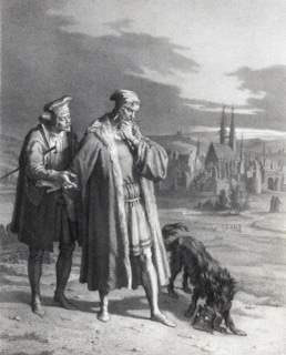 Фауст и Мефистофель