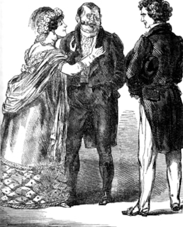 Александр Чацкий и Фамусовы