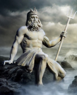 Статуя Посейдона