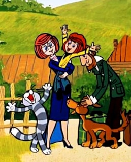 Дядя Федор с родителями