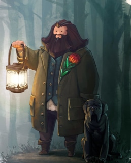 Хагрид и Клык