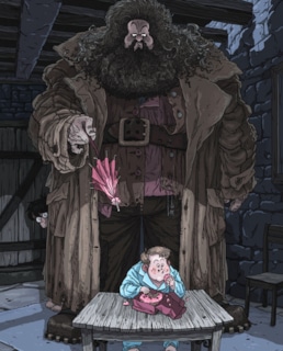 Хагрид и Дадли