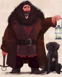 Хагрид и Клык