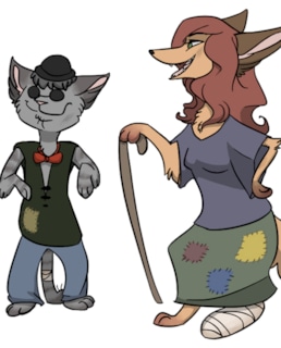 Лиса Алиса и кот Базилио