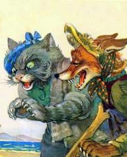 Лиса Алиса и кот Базилио