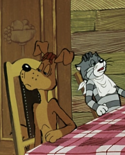 Пес Шарик и кот Матроскин