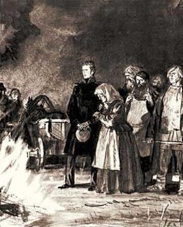 Владимир Дубровский на пожаре дома