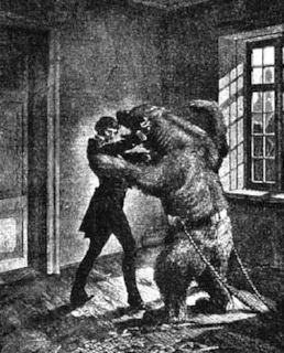 Владимир Дубровский и медведь