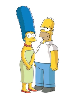 Мардж Симпсон и Гомер