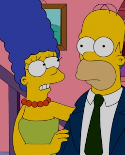 Мардж Симпсон и Гомер