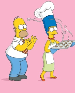 Мардж Симпсон и Гомер
