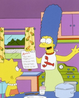 Мардж Симпсон и Лиза Симпсон