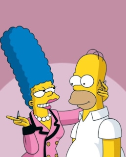 Мардж Симпсон и Гомер