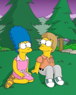Мардж Симпсон и Гомер