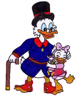 Скрудж Макдак и Поночка