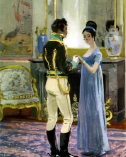 Николай Ростов и Соня