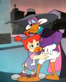 Черный Плащ и Гусёна