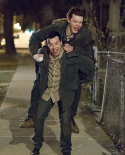 Йен Галлагер и Микки