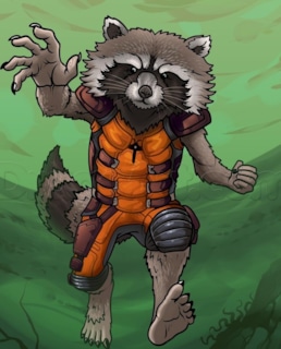 Енот-Ракета