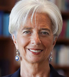 фотография Кристин Лагард