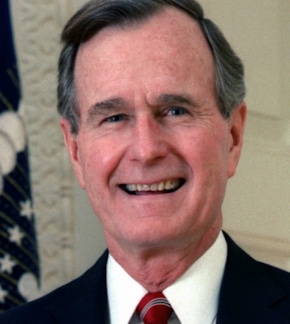 фотография Джордж Буш-старший