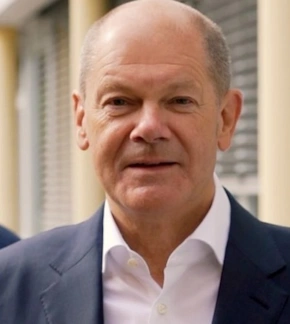 фотография Олаф Шольц