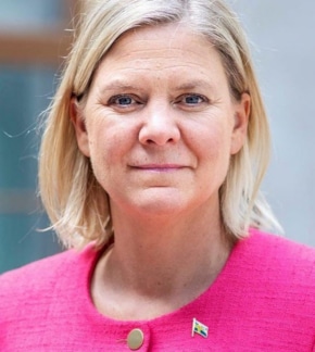 фотография Магдалена Андерссон