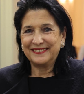 фотография Саломе Зурабишвили