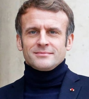 фотография Эммануэль Макрон