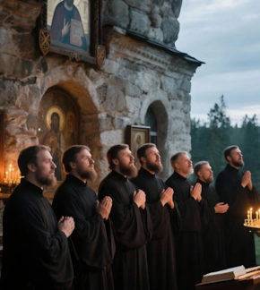 фотография Хор Валаамского монастыря